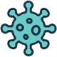 Virus icon labeled Infectious Diseases