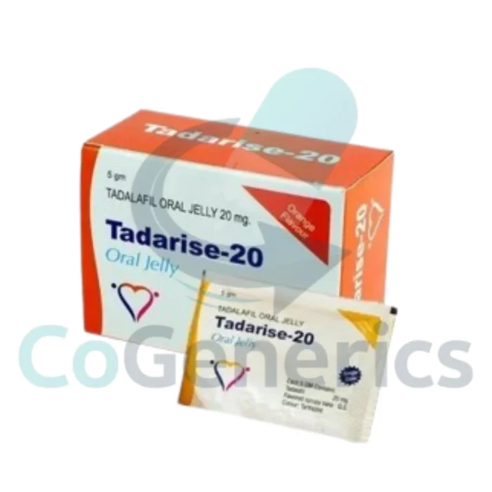 Buy Tadarise 20 mg Oral Jelly Online - Image 1