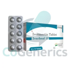 Blister pack of Iverheal 12mg tablets – Ivermectin antiparasitic treatment