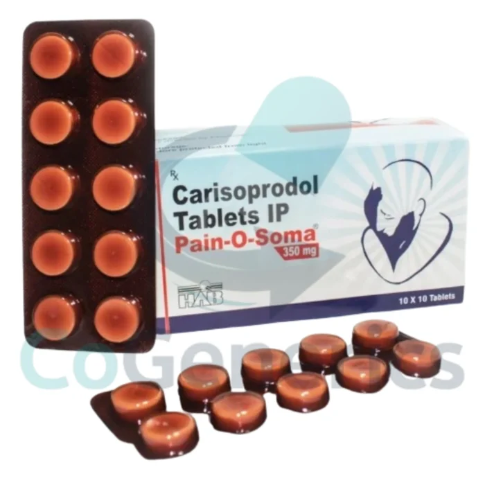 Pain O Soma 350mg (Carisoprodol) - Image 1