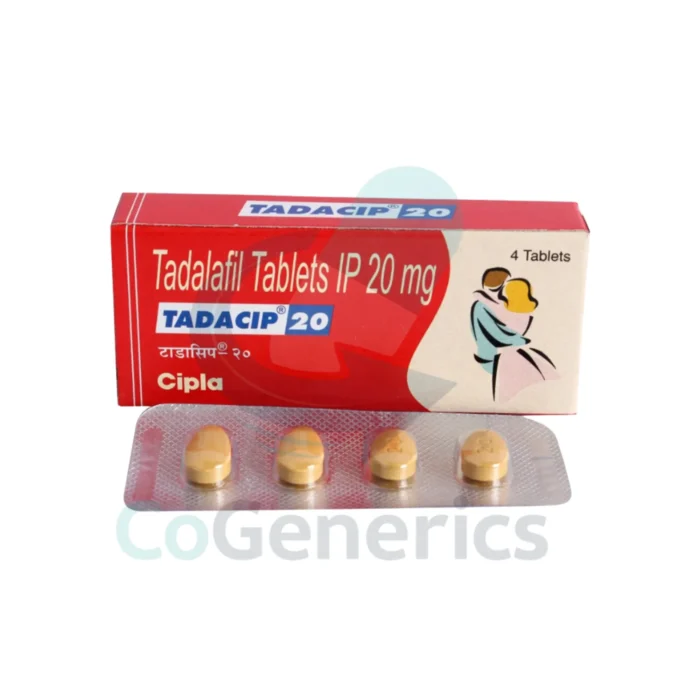 Tadacip 20mg (Tadalafil) - Image 1