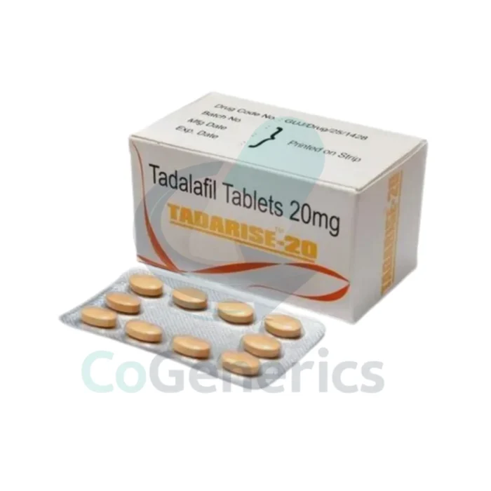 Tadarise 20mg (Tadalafil) - Image 1