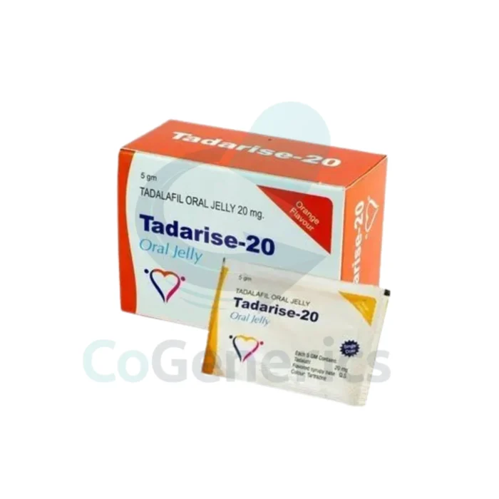 Tadarise Oral Jelly 20mg (Tadalafil) - Image 1