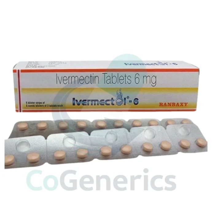 Ivemectol 6mg tablets by Cogenerics – ivermectin antiparasitic medication